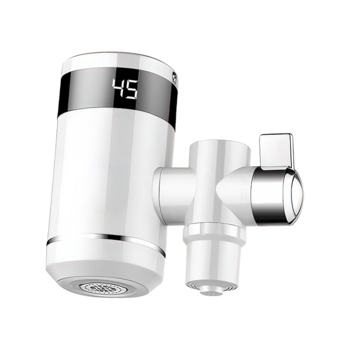 SJ-04-34 Abs نمایشگر درجه حرارت LED تک دسته آب کارآمد شیر آب گرم کن برقی فوری شیر آب گرم کن